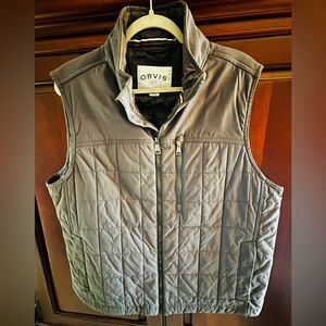 Orvis Charcoal Quilted Jacket